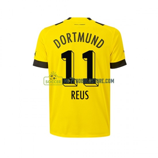 Borussia Dortmund Trøje Marco Reus 11 Mænd Hjemmebane Fodboldsæt 2022-2023 Kortærmet