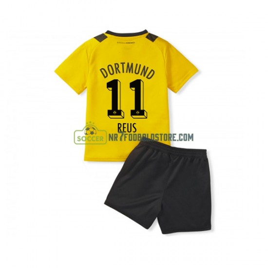 Borussia Dortmund Trøje Marco Reus 11 Børn Hjemmebane Fodboldsæt 2022-2023 Kortærmet