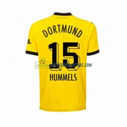 Borussia Dortmund Trøje Mats Hummels 15 Mænd Hjemmebane Fodboldsæt 2023-2024 Kortærmet