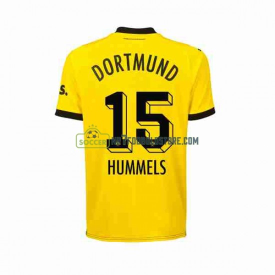Borussia Dortmund Trøje Mats Hummels 15 Mænd Hjemmebane Fodboldsæt 2023-2024 Kortærmet