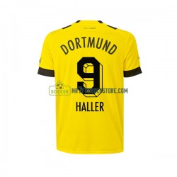 Borussia Dortmund Trøje Sebastien Haller 9 Mænd Hjemmebane Fodboldsæt 2022-2023 Kortærmet