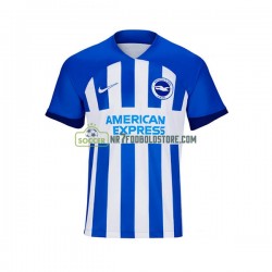 Trøje Brighton Hove Albion Mænd Hjemmebane Fodboldsæt 2023-2024 Kortærmet