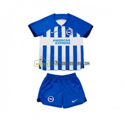 Trøje Brighton Hove Albion Børn Hjemmebane Fodboldsæt 2023-2024 Kortærmet