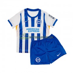 Trøje Brighton Hove Albion Børn Hjemmebane Fodboldsæt 2024-2025 Kortærmet