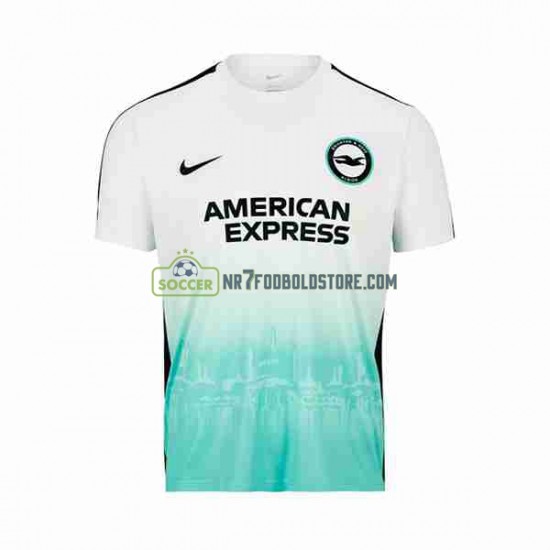 Trøje Brighton Hove Albion Mænd 3. Valg Fodboldsæt 2023-2024 Kortærmet