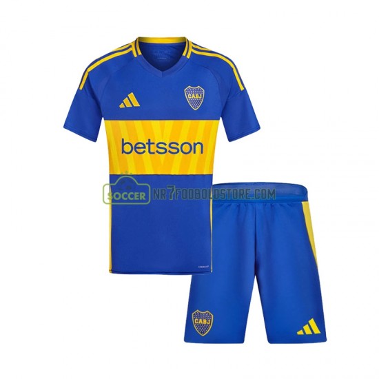 CA Boca Juniors Trøje Børn Hjemmebane Fodboldsæt 2024-2025 Kortærmet