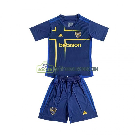 CA Boca Juniors Trøje Børn 3. Valg Fodboldsæt 2024 Kortærmet