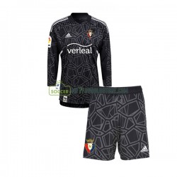 CA Osasuna Trøje Målmand Børn Hjemmebane Fodboldsæt 2022-2023 Langærmet