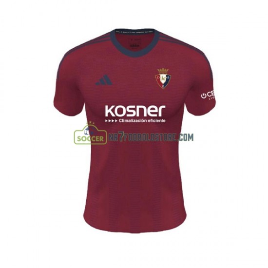 CA Osasuna Trøje Mænd Hjemmebane Fodboldsæt 2023-2024 Kortærmet