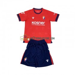CA Osasuna Trøje Børn Hjemmebane Fodboldsæt 2024-2025 Kortærmet