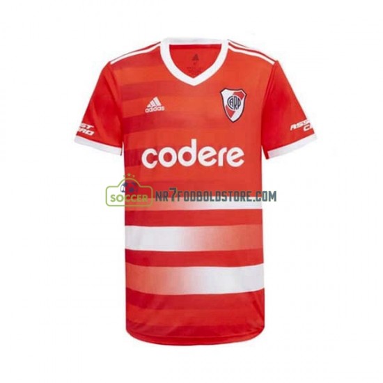 CA River Plate Trøje Mænd Udebane Fodboldsæt 2023-2024 Kortærmet