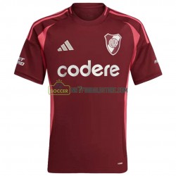 CA River Plate Trøje Mænd Udebane Fodboldsæt 2024-2025 Kortærmet