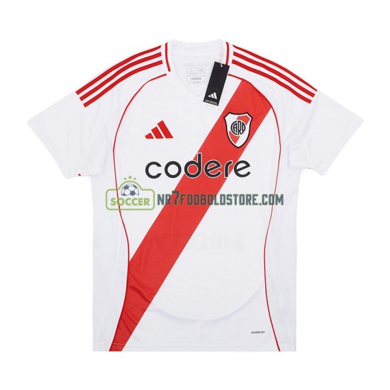 CA River Plate Trøje Mænd Hjemmebane Fodboldsæt 2024-2025 Kortærmet