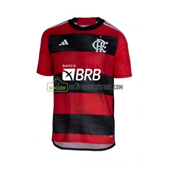 CR Flamengo Trøje Mænd Hjemmebane Fodboldsæt 2023-2024 Kortærmet