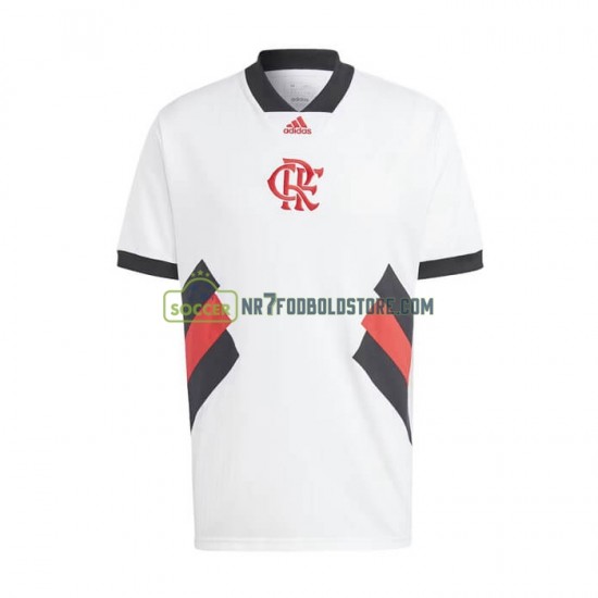 CR Flamengo Trøje Icon Retro Mænd Hjemmebane Fodboldsæt 2022-2023 Kortærmet