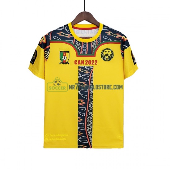 Cameroun Trøje Special Mænd Hjemmebane Fodboldsæt 2022 Kortærmet