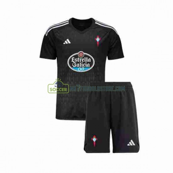 Celta de Vigo Trøje Målmand Børn Udebane Fodboldsæt 2023-2024 Kortærmet