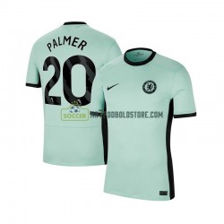 Chelsea Trøje Cole Palmer 20 Mænd 3. Valg Fodboldsæt 2023-2024 Kortærmet
