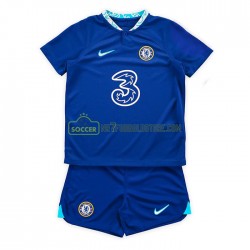 Chelsea Trøje Børn Hjemmebane Fodboldsæt 2022-2023 Kortærmet