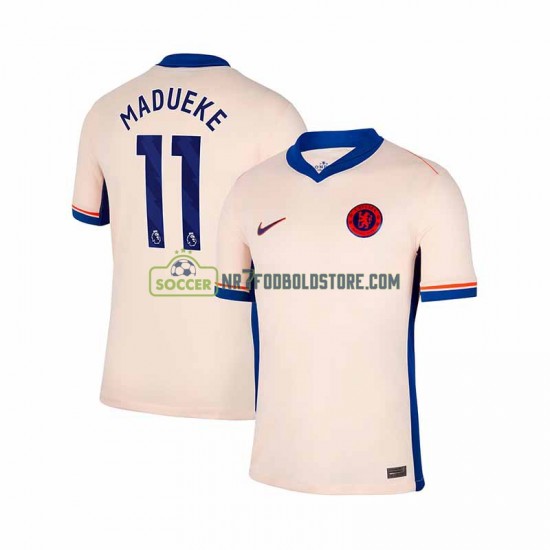 Chelsea Trøje Noni Madueke 11 Mænd Udebane Fodboldsæt 2024-2025 Kortærmet