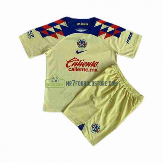 Club América Trøje Børn Hjemmebane Fodboldsæt 2023-2024 Kortærmet