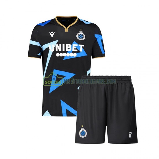 Club Brugge Trøje Børn 4. Valg Fodboldsæt 2023-2024 Kortærmet