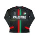 Club Deportivo Palestino Trøje Center Stripre Mænd Hjemmebane Fodboldsæt 2024-2025 Langærmet