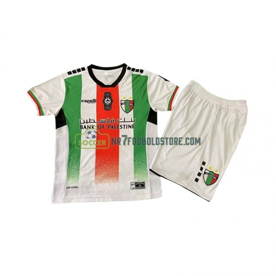 Club Deportivo Palestino Trøje Børn Hjemmebane Fodboldsæt 2024-2025 Kortærmet