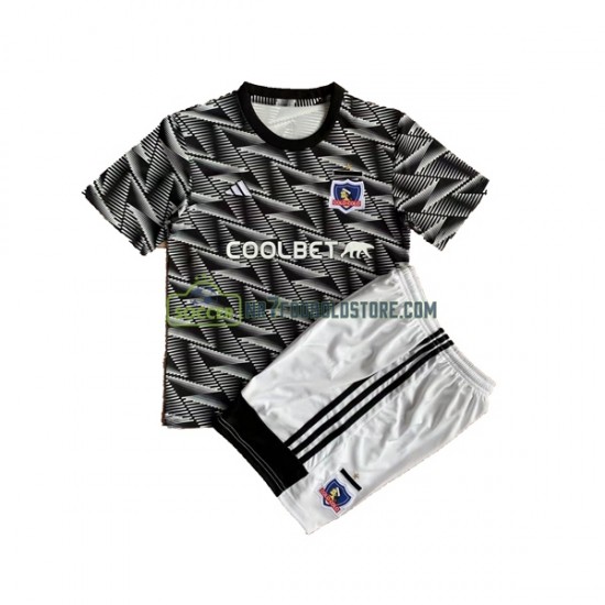 Colo-Colo Trøje 2023 Børn 4. Valg Fodboldsæt Kortærmet