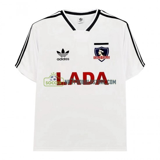 Colo-Colo Trøje Hjemmebane Fodboldsæt 1991 Kortærmet