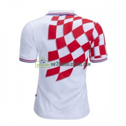 KroatienTrøje Retro Hjemmebane Fodboldsæt 1998 Kortærmet 