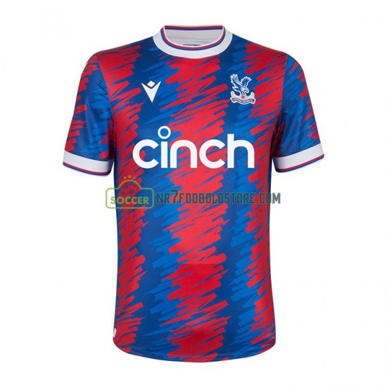 Crystal Palace Trøje Mænd Hjemmebane Fodboldsæt 2022-2023 Kortærmet