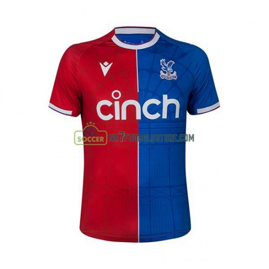 Crystal Palace Trøje Mænd Hjemmebane Fodboldsæt 2023-2024 Kortærmet