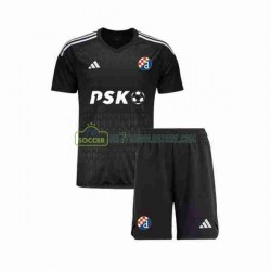 Dinamo Zagreb Trøje Målmand Børn Udebane Fodboldsæt 2023-2024 Kortærmet