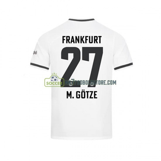 Eintracht Frankfurt Trøje Mario Gotze Mænd Hjemmebane Fodboldsæt 2022-2023 Kortærmet