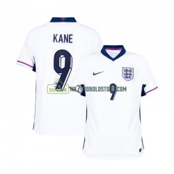 England Trøje Harry Kane 9 Mænd Hjemmebane Fodboldsæt Euro 2024 Kortærmet