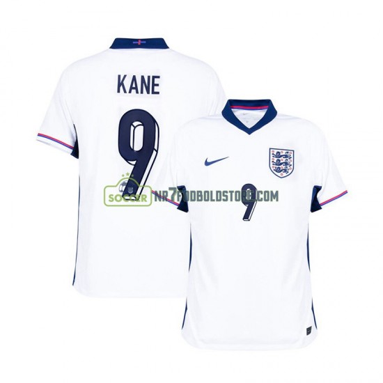 England Trøje Harry Kane 9 Mænd Hjemmebane Fodboldsæt Euro 2024 Kortærmet