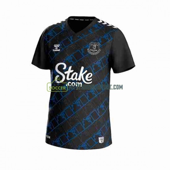 Everton Trøje Målmand Mænd Udebane Fodboldsæt 2023-2024 Kortærmet