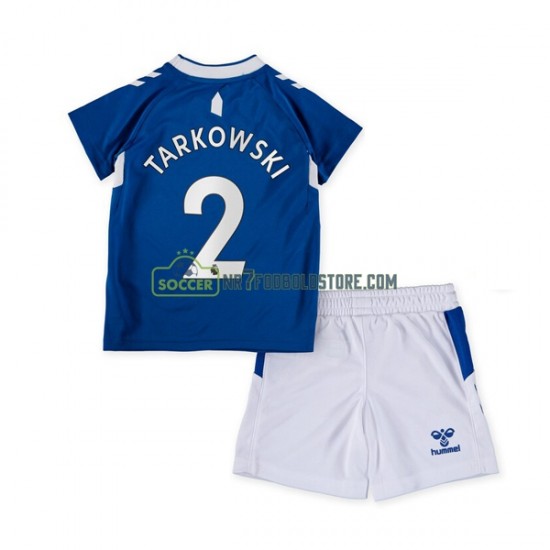 Everton Trøje FC James Tarkowski 2 Børn Hjemmebane Fodboldsæt 2022-2023 Kortærmet