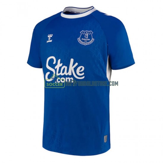 Everton Trøje Mænd Hjemmebane Fodboldsæt 2022-2023 Kortærmet
