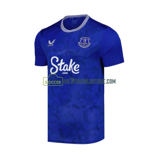 Everton Trøje Mænd Hjemmebane Fodboldsæt 2024-2025 Kortærmet