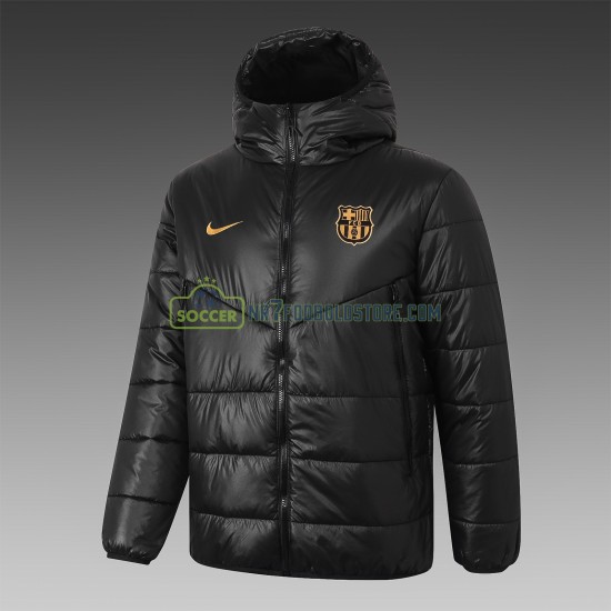 Mænd FC Barcelona Dunfrakker Sort