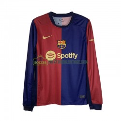 FC Barcelona Trøje Mænd Hjemmebane Fodboldsæt 2024-2025 Langærmet