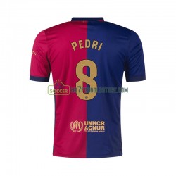 FC Barcelona Trøje PEDRI 8 Mænd Hjemmebane Fodboldsæt 2024-2025 Kortærmet