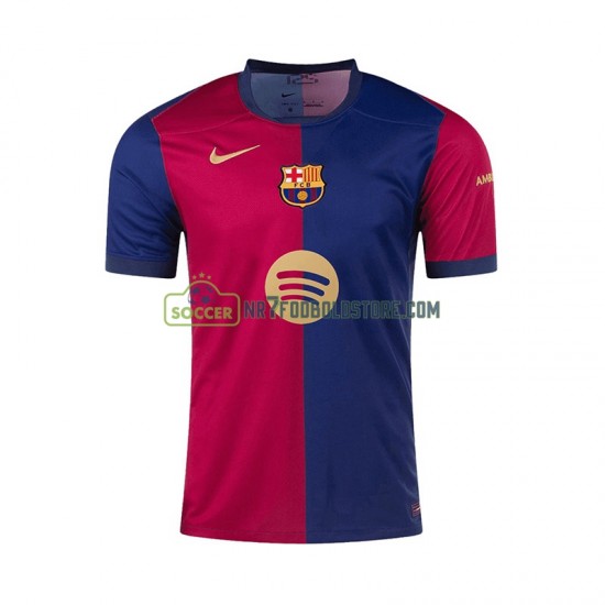 FC Barcelona Trøje RAPHINHA 11 Mænd Hjemmebane Fodboldsæt 2024-2025 Kortærmet