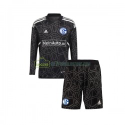 FC Schalke 04 Trøje Målmand Børn Hjemmebane Fodboldsæt 2022-2023 Langærmet