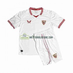 Sevilla FC Trøje Sergio Ramos 4 Børn Hjemmebane Fodboldsæt 2023-2024 Kortærmet