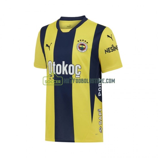 Trøje Fenerbahce Mænd Hjemmebane Fodboldsæt 2024-2025 Kortærmet