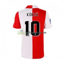 Feyenoord Rotterdam Trøje Orkun Kokcu 10 Mænd Hjemmebane Fodboldsæt 2022-2023 Kortærmet