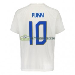 Finland Trøje PUKKI 10 Hjemmebane Fodboldsæt 2022 Kortærmet